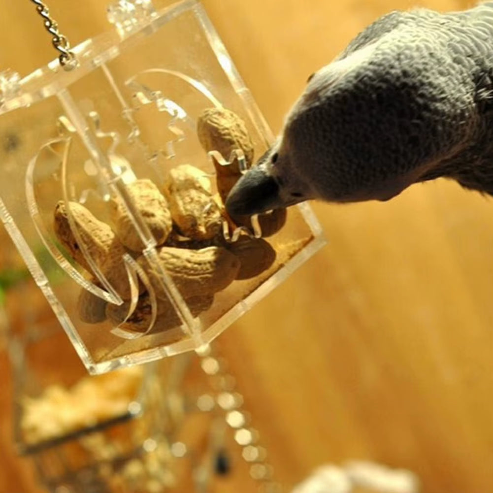 ForageFun Hanging Feeder – The Ultimate Treat Toy for Curious Birds